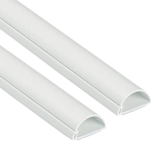 PVC FLOOR TRUNKING 10X35 WHITE