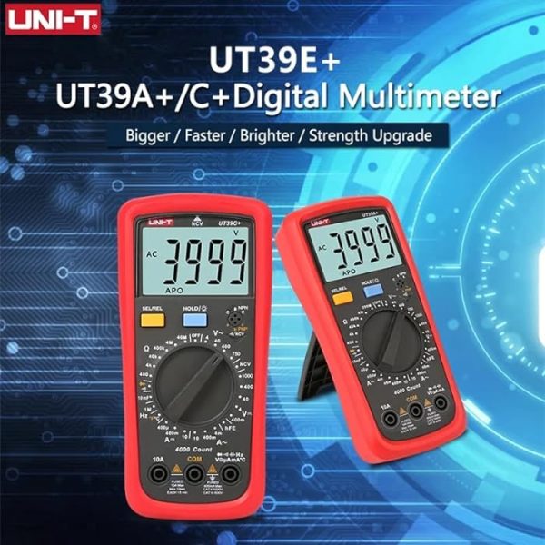 UNI-T DIGITAL MULTIMETER UT39A+