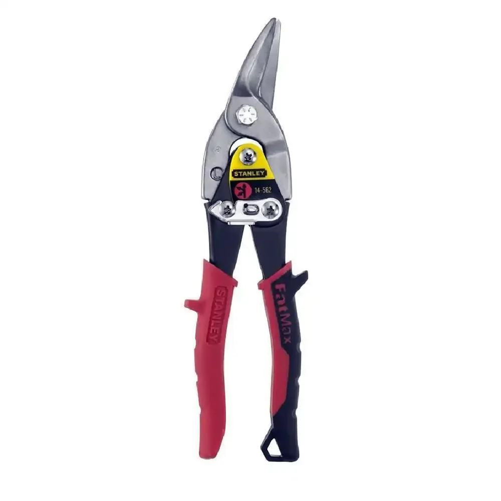 Stanley214562MaxSteelAviationSnips_LeftCut-Red