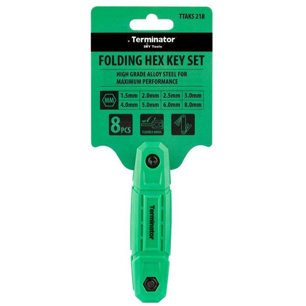 Terminator Folding Hex Key TTAKS218