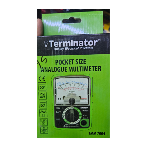 Terminator Analogue Multimeter Pocket Size TMM 7004