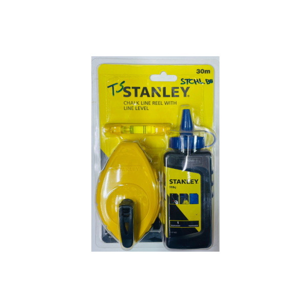 Stanley Chalk Line Reel With Line Level