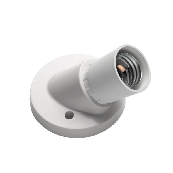 Snowlite 45A Angled Batten Lamp Holder Long SN605E27