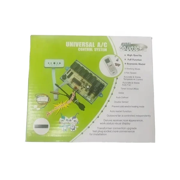 UNIVERSAL A/C CONTROL SYSTEM  QD-U03C+