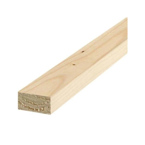 WHITE WOOD (MURABA) 1X4 13FT LIGHT DUTY