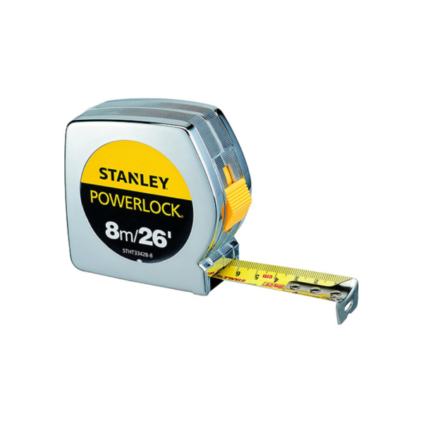 STANLEY MEASUREMENT TAPE STEEL 8MTR/26